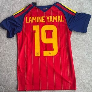 Spain Lamine Yamal 2026 World Cup soccer jersey small new with tags